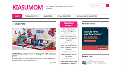Desktop Screenshot of kiasumom.com