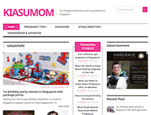 Tablet Screenshot of kiasumom.com